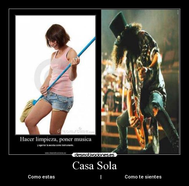 carteles casa casa sola desmotivaciones