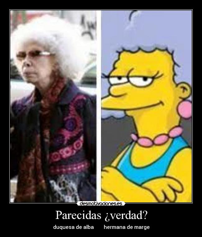 Parecidas ¿verdad? -