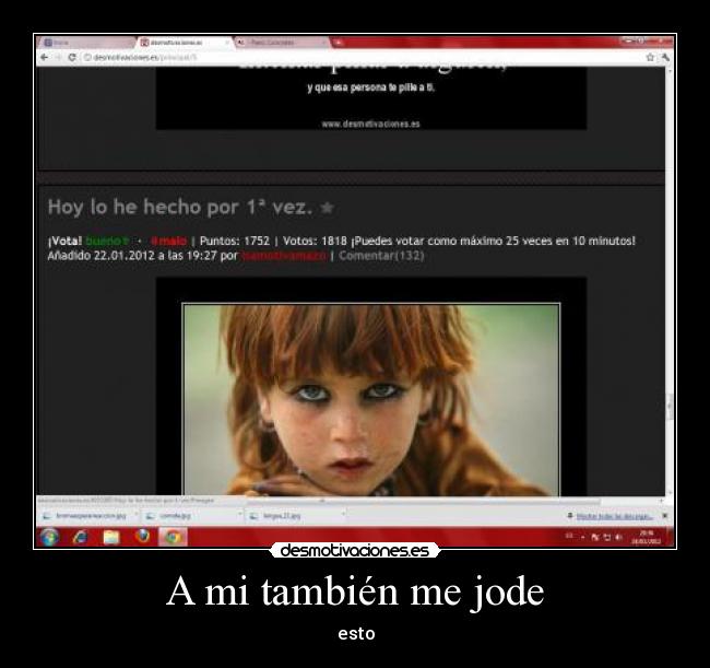 A mi también me jode - esto