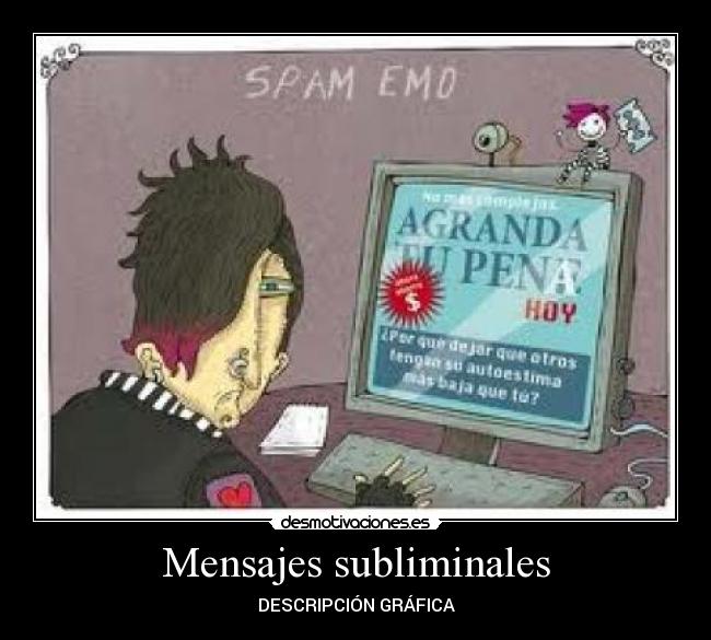 Mensajes subliminales - DESCRIPCIÓN GRÁFICA
