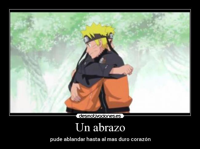 Un abrazo -