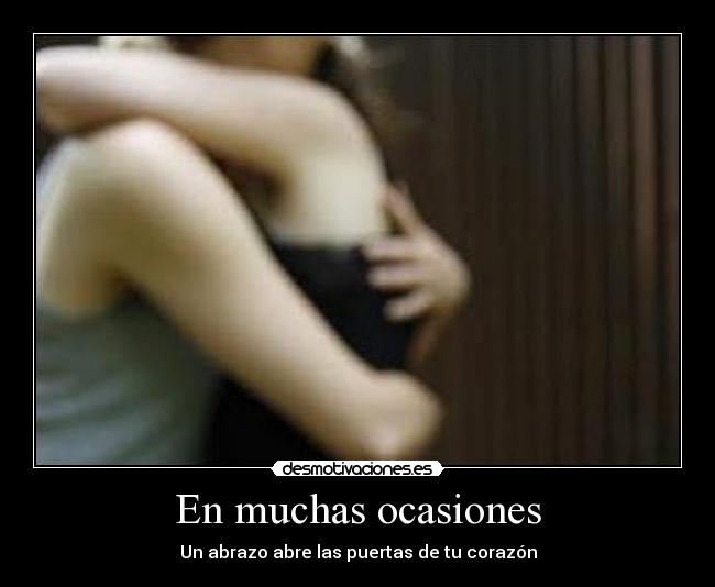 carteles amo tus abrazos desmotivaciones