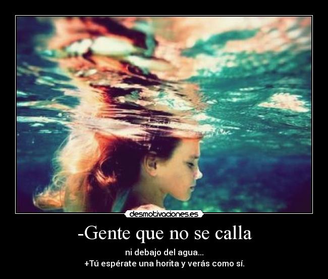 -Gente que no se calla -