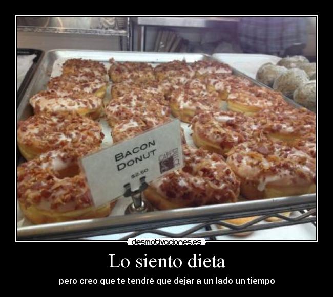 Lo siento dieta - 