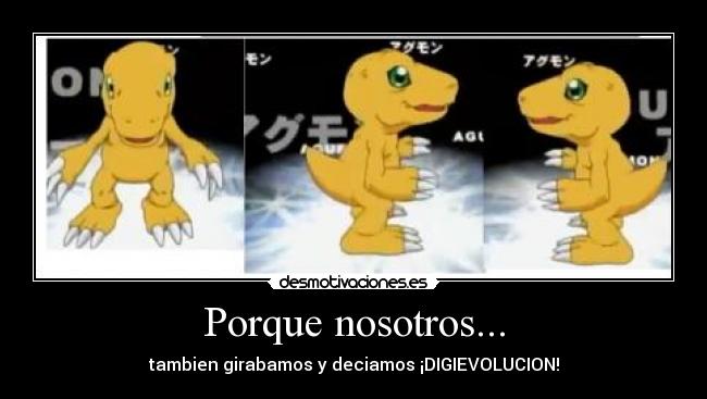 Porque nosotros... -