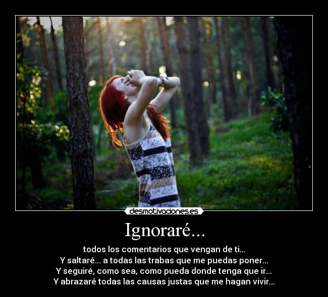 Ignoraré... - 