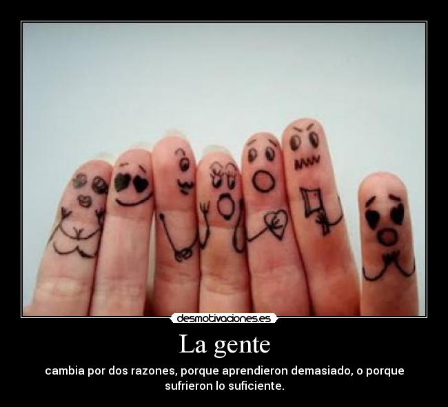 La gente -