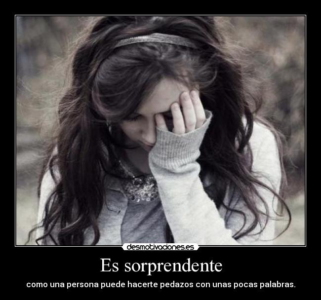 Es sorprendente - 