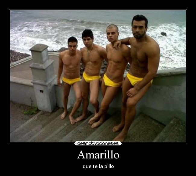 Amarillo - que te la pillo