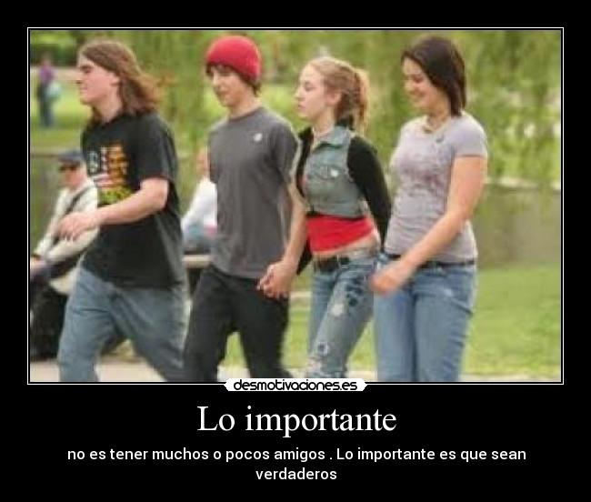 Lo importante - 