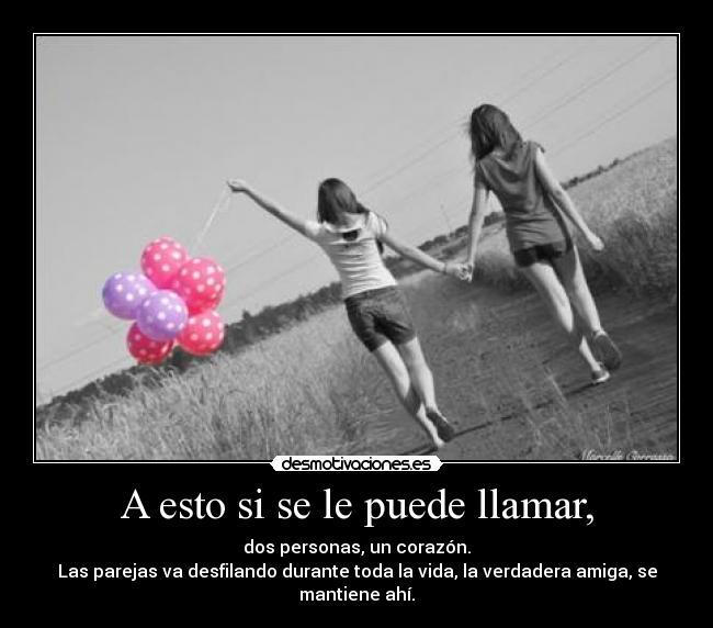 A esto si se le puede llamar, -