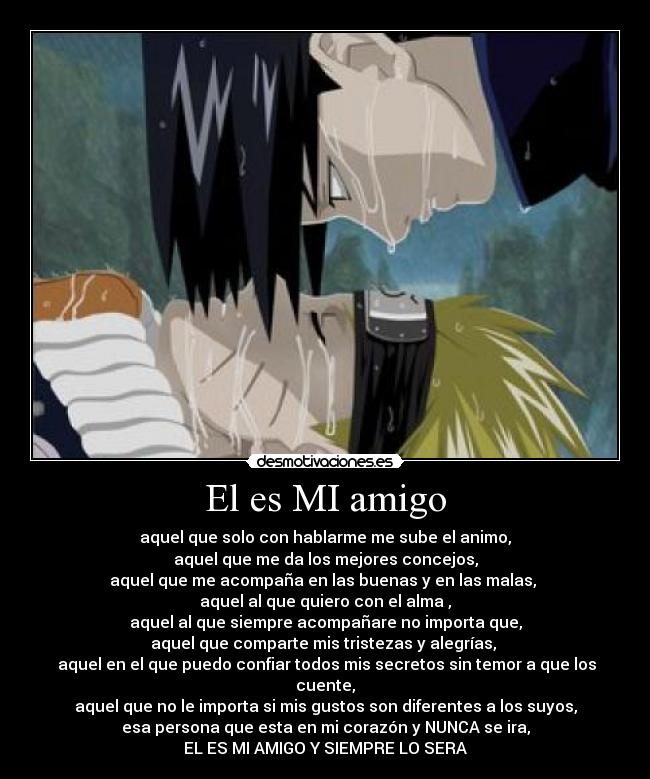 El es MI amigo -
