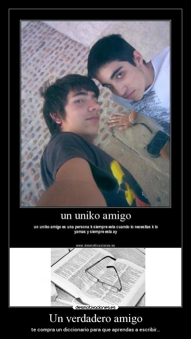 Un verdadero amigo -