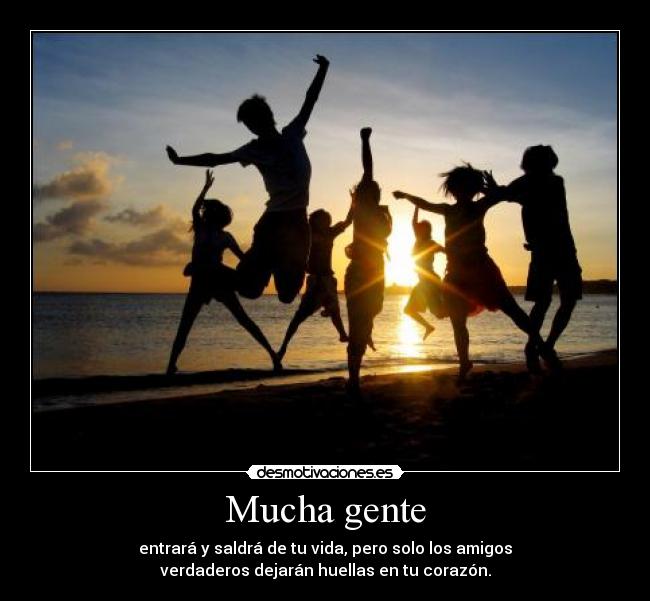 Mucha gente -