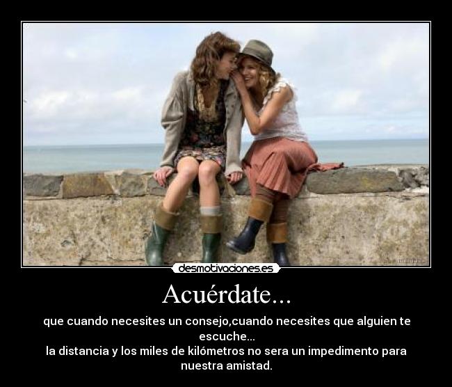 Acuérdate... -