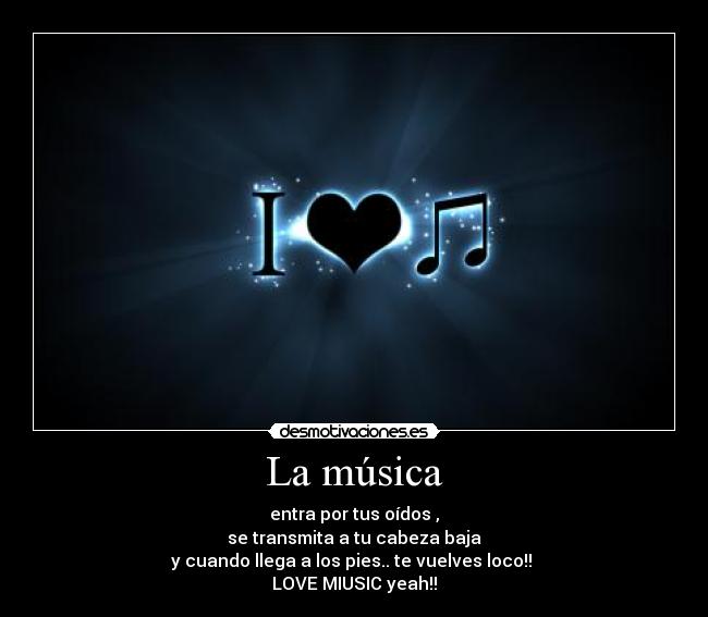 La música -