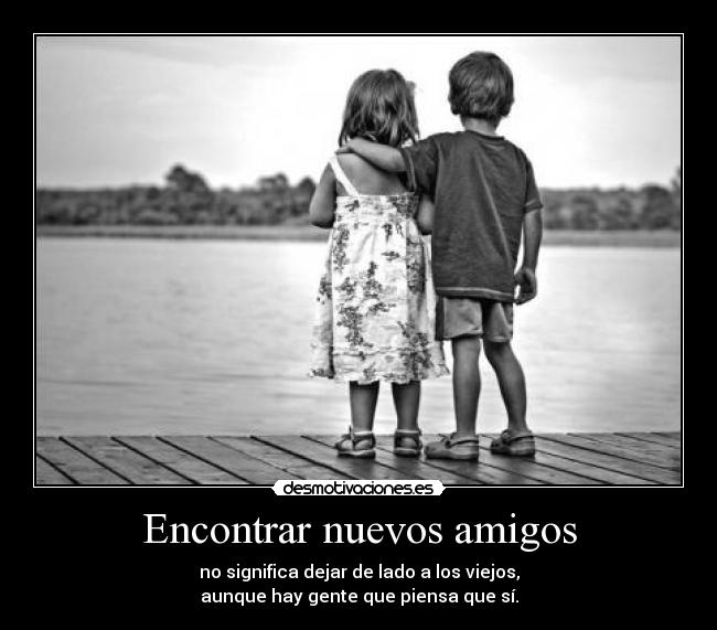 Encontrar nuevos amigos -