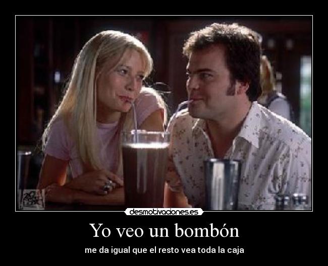 Yo veo un bombón -