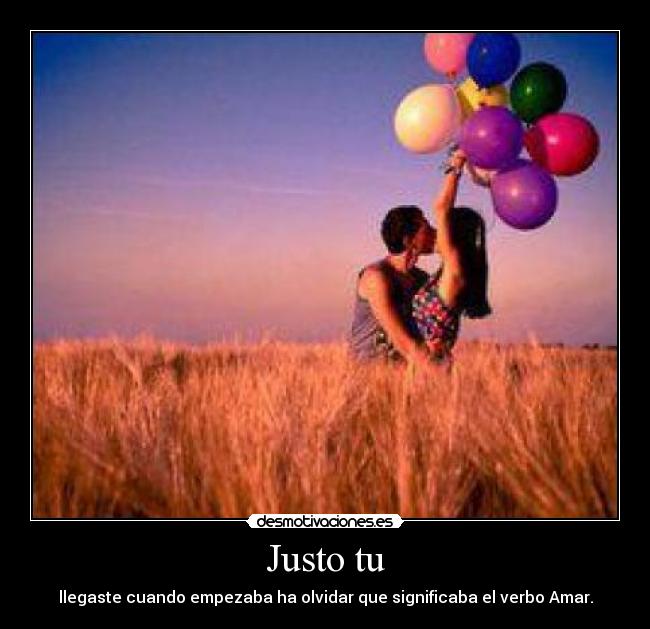 Justo tu - 