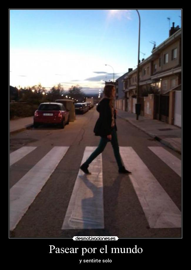 Pasear por el mundo -