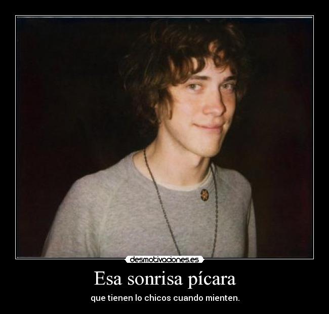 Esa sonrisa pícara -