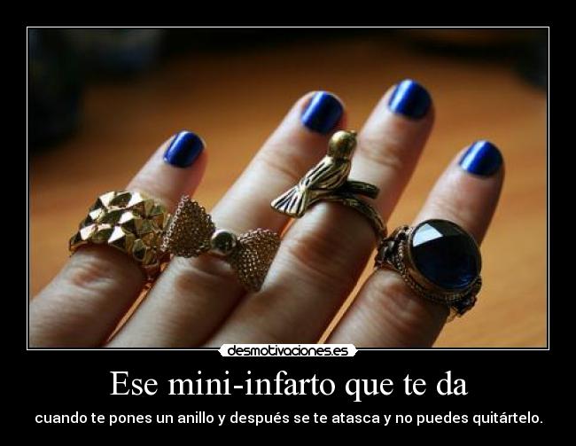 Ese mini-infarto que te da -