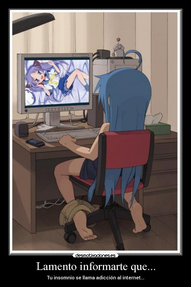 Lamento informarte que... -