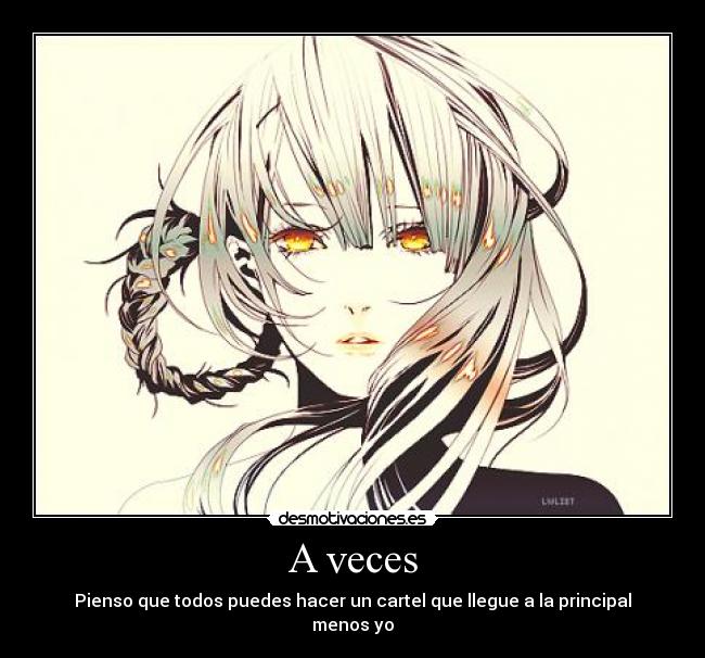 A veces -