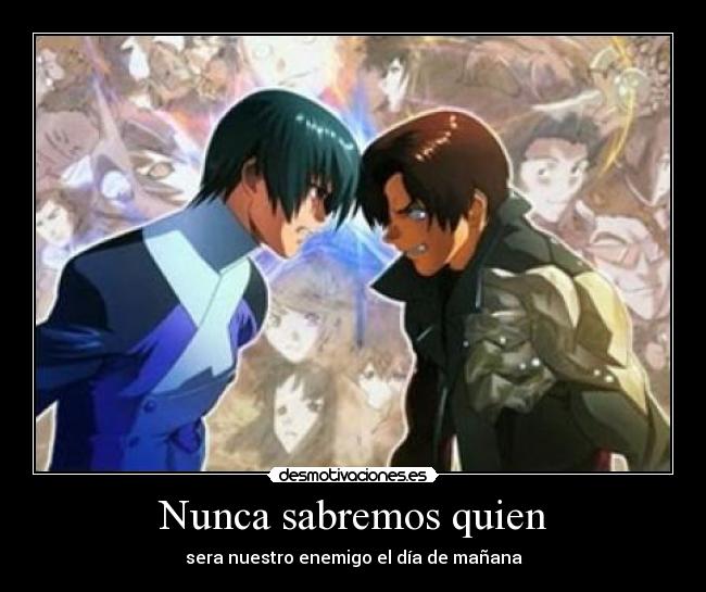 Nunca sabremos quien - 