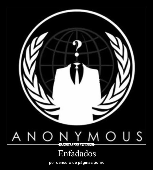 Enfadados - por censura de páginas porno