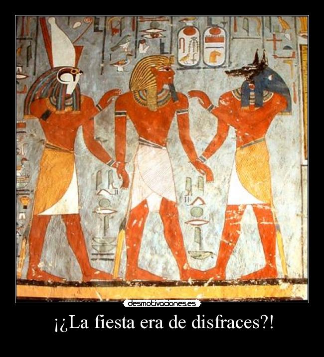 ¡¿La fiesta era de disfraces?! - 