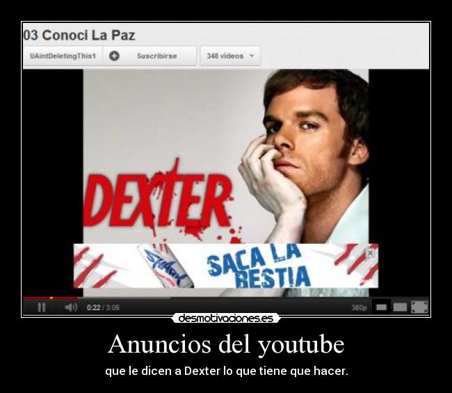 Anuncios del youtube -