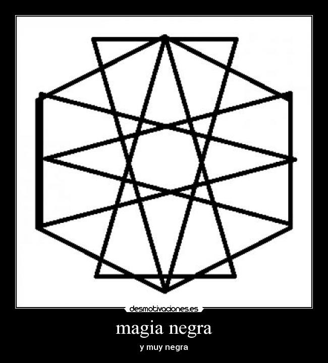 magia negra - y muy negra