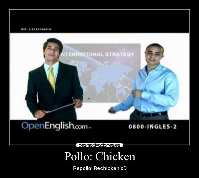 Pollo: Chicken - Repollo: Rechicken xD