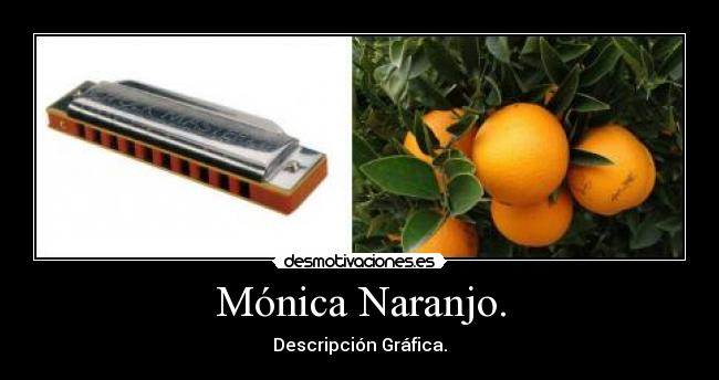 Mónica Naranjo. - Descripción Gráfica.