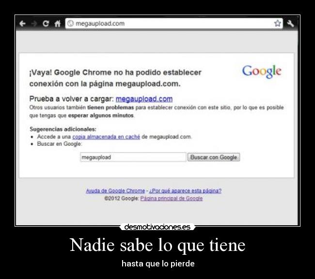 Nadie sabe lo que tiene - 