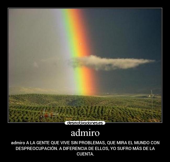 admiro -