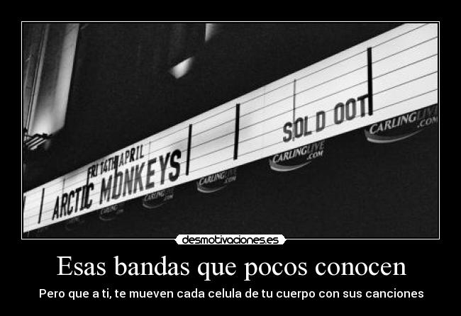 Esas bandas que pocos conocen - 