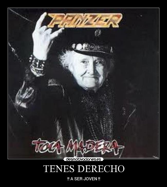 TENES DERECHO -