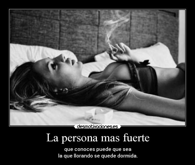 La persona mas fuerte -