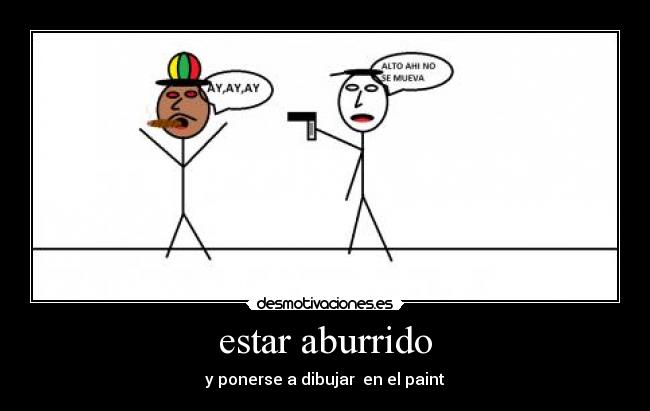 estar aburrido - 