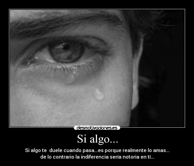 Si algo... - 