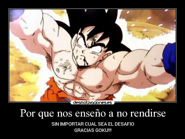 Por que nos enseño a no rendirse -