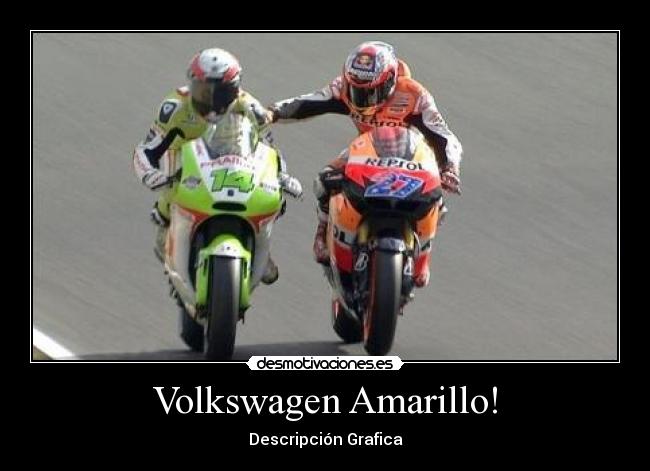 Volkswagen Amarillo! - Descripción Grafica