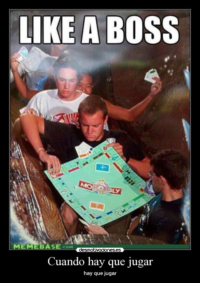 Cuando hay que jugar -