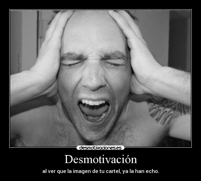 Desmotivación - 