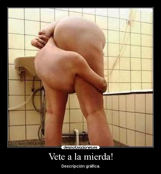 Vete a la mierda! - Descripción gráfica.