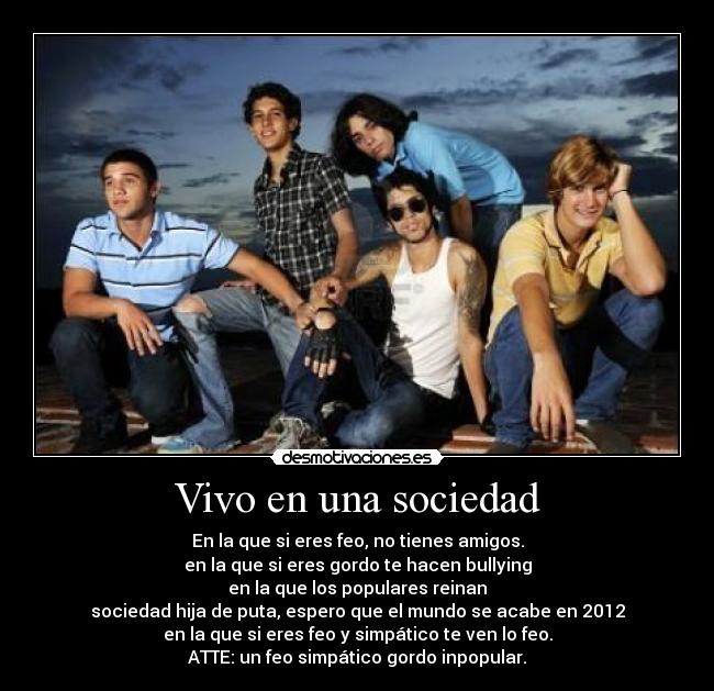 Vivo en una sociedad - 