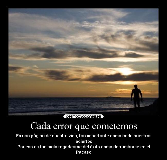 carteles errores desmotivaciones