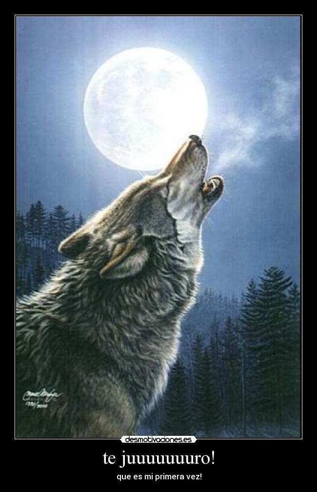 te juuuuuuuro! - que es mi primera vez!